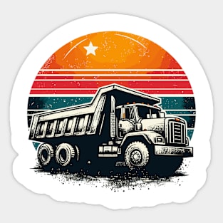 Dump truck Sticker